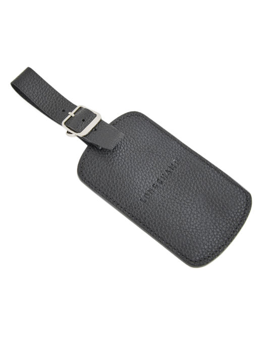 Longchamp Le foulonné Etui passeport Noir