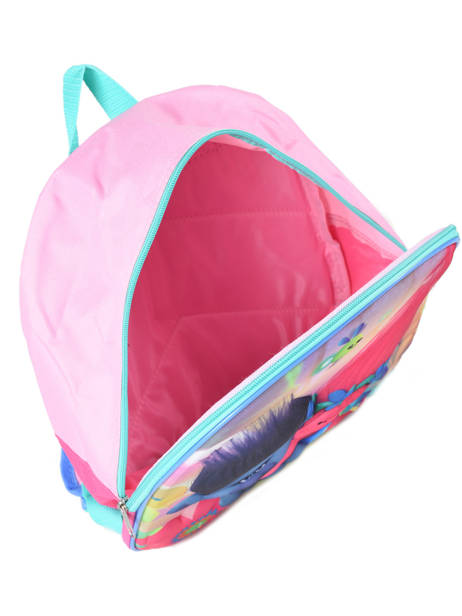 Backpack Mini Trolls Multicolor poppy 6104PYF other view 2