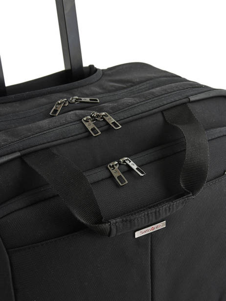 2-compartment Pilot Case On Wheels With 17