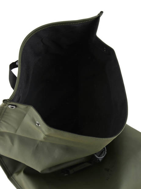 Backpack Rolltop Rucksack Rains Green backpack 1316 other view 5