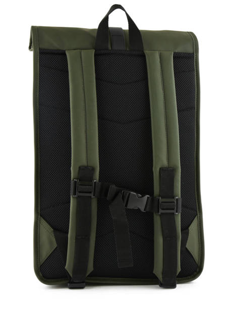Backpack Rolltop Rucksack Rains Green backpack 1316 other view 4