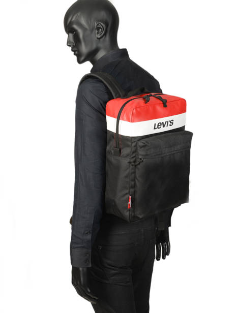Backpack 1 Compartment + 15'' Pc Levi's Red l pack 230904 other view 2