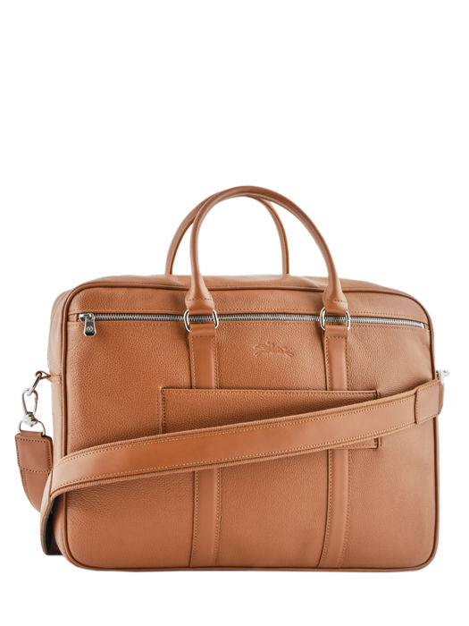 Longchamp Le foulonné Briefcase Brown