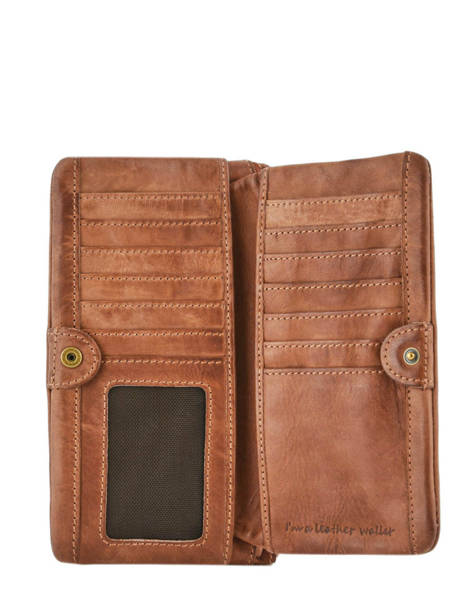 Leather Heritage Wallet Biba Brown heritage KA4 other view 1