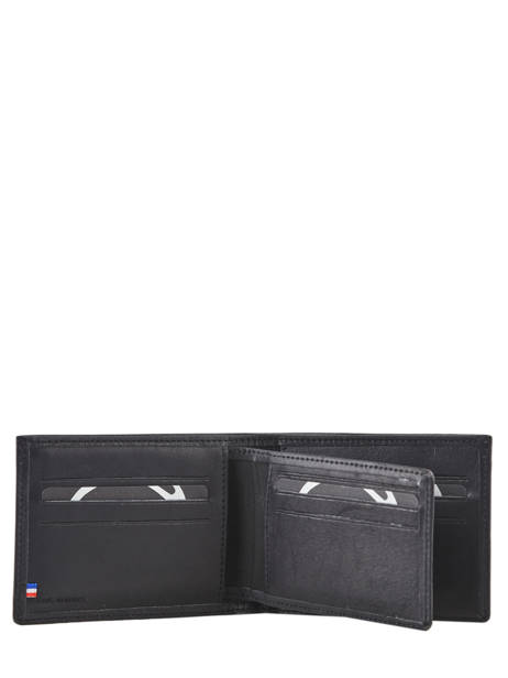 Leather Wallet Oil Etrier Black oil EOIL440 other view 1
