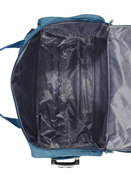 Large Travel Bag On Wheels Snow Travel Blue snow 12208-75 other view 5
