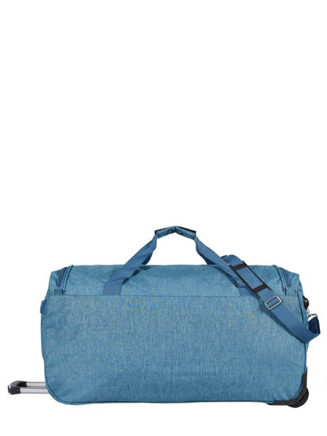Large Travel Bag On Wheels Snow Travel Blue snow 12208-75 other view 4