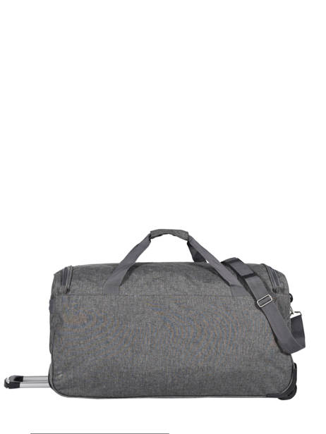 Large Travel Bag On Wheels Snow Travel Gray snow 12208-75 other view 4