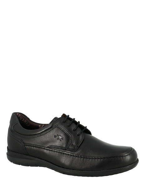 Chaussures De Ville Luca En Cuir Fluchos Noir men 8498