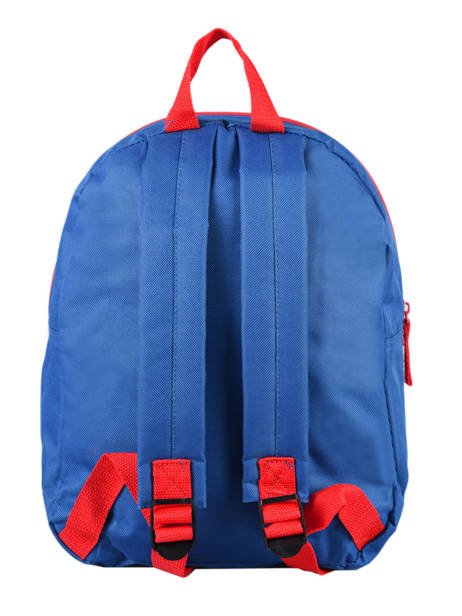 Backpack Mini 1 Compartment Mickey Blue stripe MICNIO3 other view 2