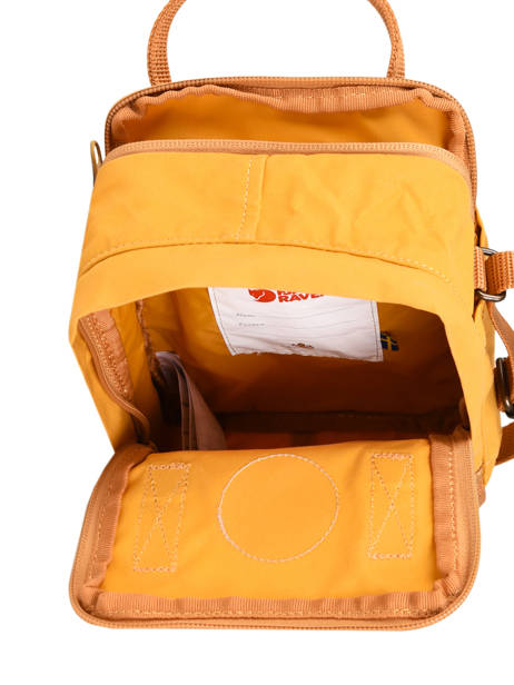 Sac Bandoulière Kånken Fjallraven Jaune kanken 23797 vue secondaire 4