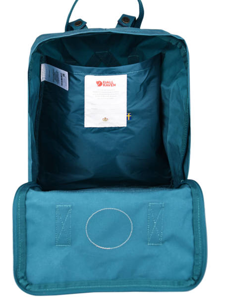 Sac à Dos Kånken 1 Compartiment Fjallraven Bleu kanken 23510 vue secondaire 5