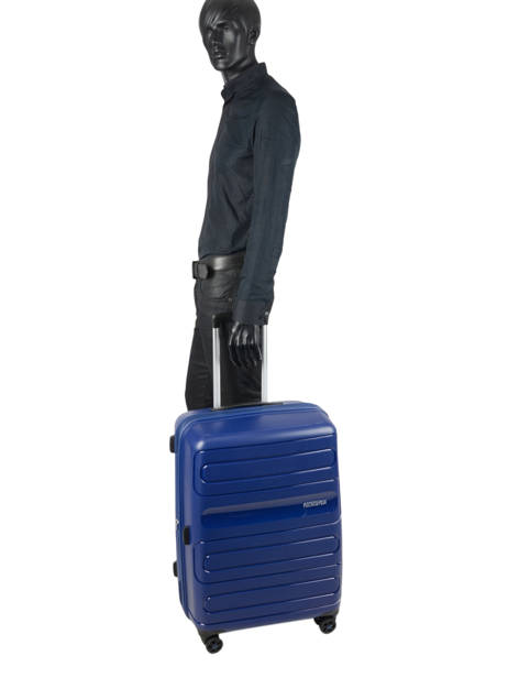 Valise Rigide Sunside American tourister Bleu sunside 51G002 vue secondaire 3