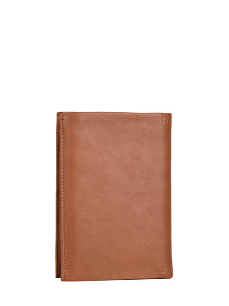Portefeuille Johany Cuir Arthur & aston Marron johany 805 vue secondaire 2