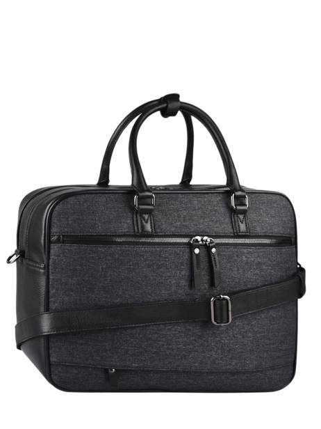 Briefcase 2 Compartments + 15'' Pc Etrier Gray brooklyn EBRO12 other view 3