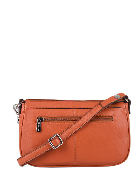 Shoulder Bag Confort Leather Hexagona Orange confort 462348 other view 3