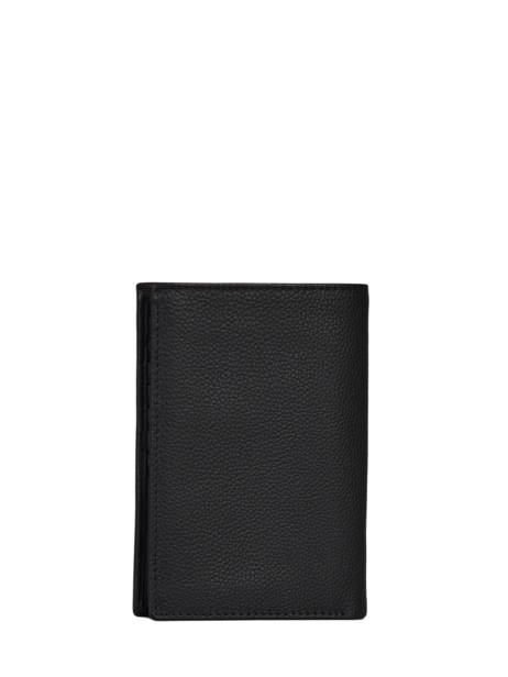 Leather Vertical Wallet Charles Le tanneur Black charles TCHA3312 other view 2