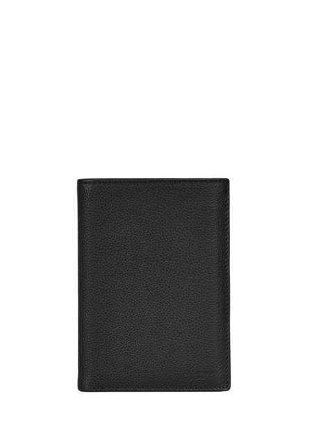 Leather Vertical Wallet Charles Le tanneur Black charles TCHA3312
