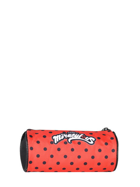 Pencil Case 1 Compartment Miraculous Red lady bug 1633 other view 2
