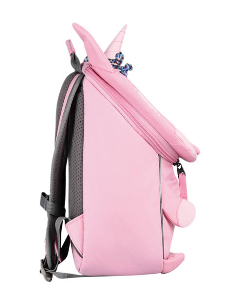 Mini  Backpack Affenzahn Pink small friends AFZ-FAS3 other view 2