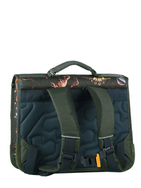 Satchel 2 Compartments Lily Boys Stones and bones Black boys B other view 4