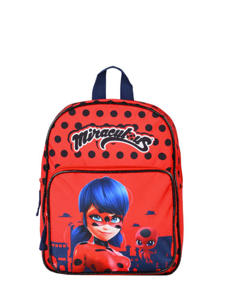 Backpack 1 Compartment Miraculous red 4092104