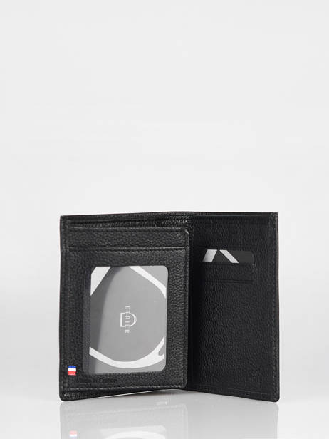 Wallet With Card Holder Madras Leather Etrier Black madras EMAD748 other view 1