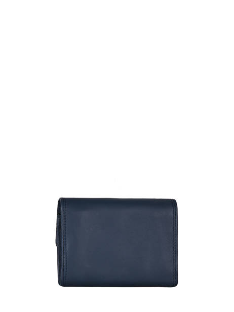 Porte-monnaie Cuir Katana Bleu marina 753058 vue secondaire 2