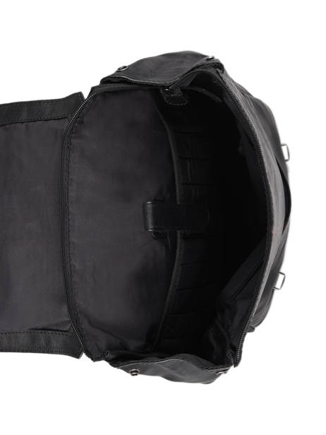 Backpack Basilic pepper Black traveler BTRA05 other view 3