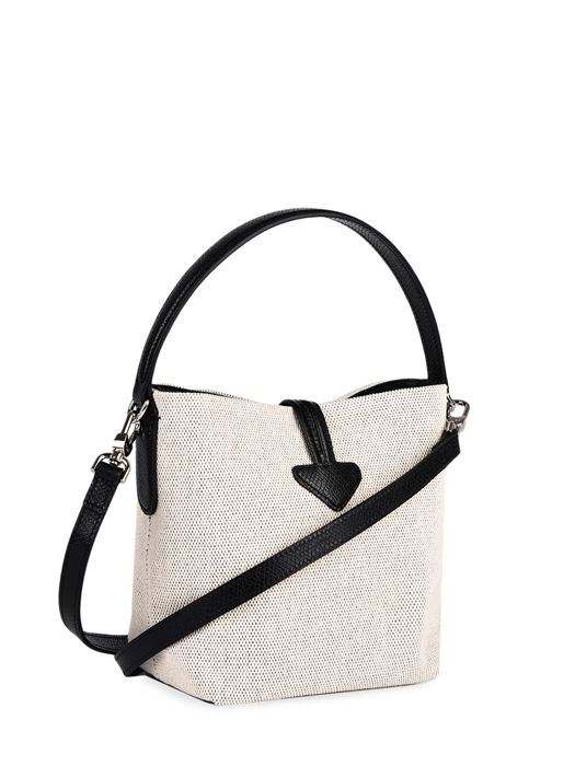 Longchamp Essential toile Messenger bag Beige