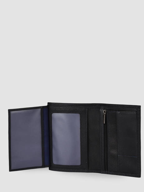 Wallet Leather Lancaster Black soft vintage homme 120-13 other view 2