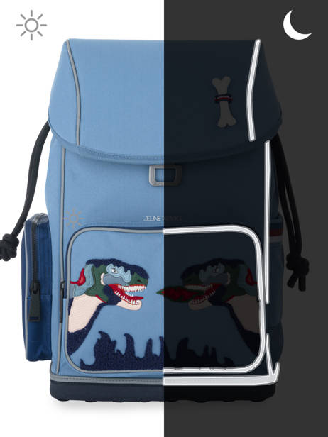 Ergomaxx Boy Backpack 2 Compartments Jeune premier Blue daydream boys B other view 4