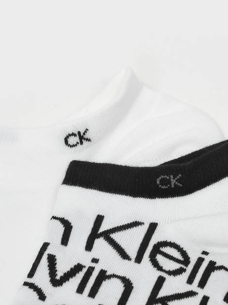 Men's Socks Ck Logo 2 Pairs Calvin klein jeans White men 71218714 other view 3