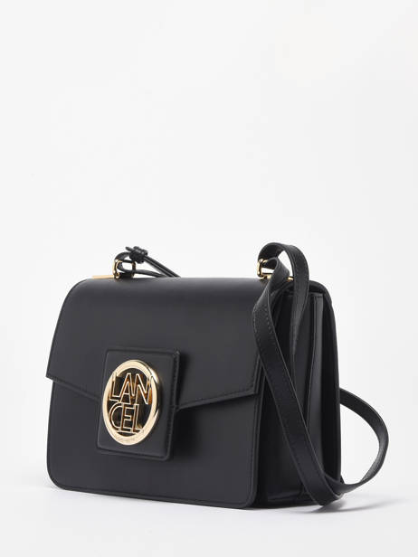 Medium Leather Roxane Shoulder Bag Lancel Black roxane A12073 other view 1