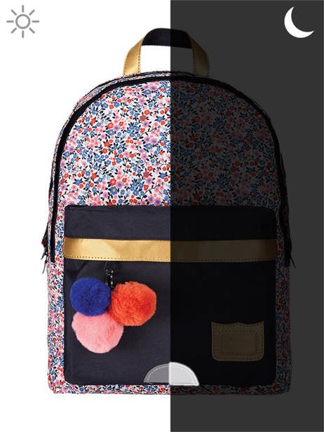 2-compartment Backpack Tann's Multicolor les fantaisies f 63265 other view 5