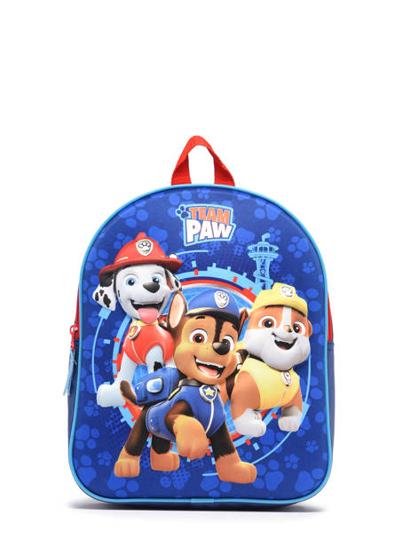 1 Compartment Backpack Paw patrol Blue teamwork 1399 other view 1