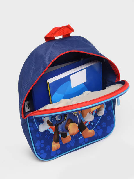 1 Compartment Backpack Paw patrol Blue teamwork 1399 other view 4