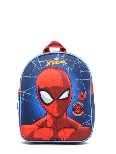 1 Compartment  Backpack Spiderman Blue strong 1672