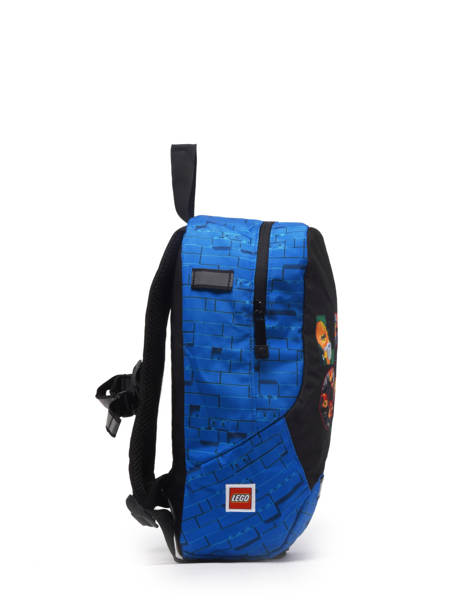 1 Compartment  Backpack Lego Blue city police adventure 25 other view 2