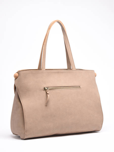 A4 Size  Messenger Bag Woomen Beige gentiane WGEN82 other view 4