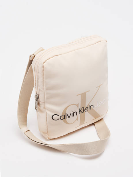 Sac Bandoulière Calvin klein jeans Beige sport essentials K509357 vue secondaire 2