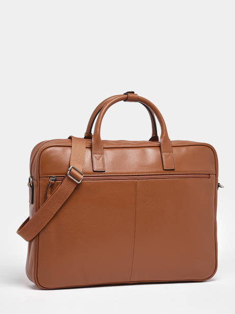 Leather Flandres Briefcase With 17