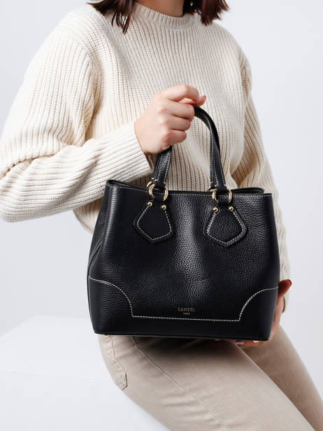 Sac à Main S Néo Izy Cuir Lancel Noir neo izy A12133 vue secondaire 1