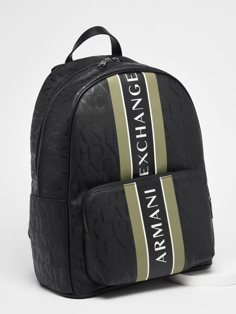 Backpack Armani exchange Black ivan CC831 other view 2