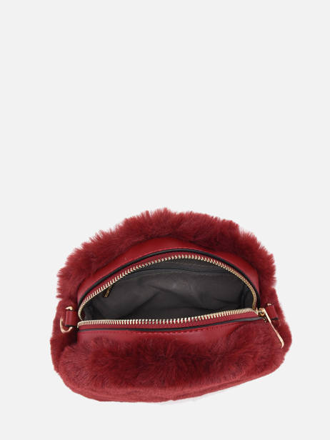 Shoulder Bag Fur Miniprix Red fur JY6679 other view 3