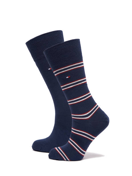Men's Socks Tommy Stripe 2 Pairs Tommy hilfiger Red socks men 71220242
