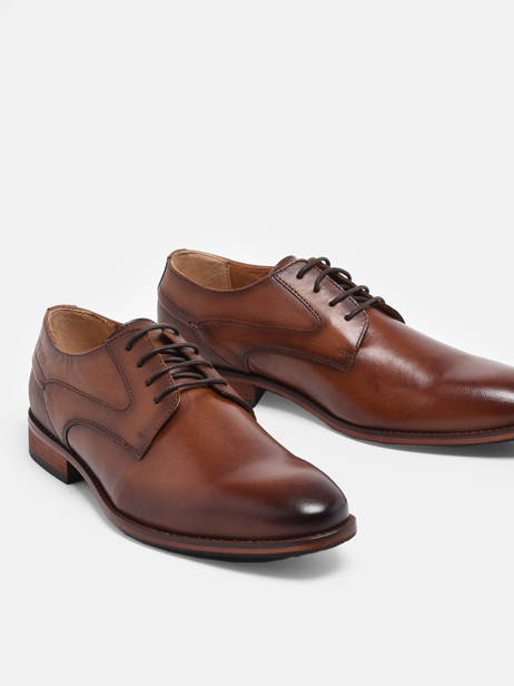 Venere Formal Shoes In Leather Redskins Brown men VENERE other view 2