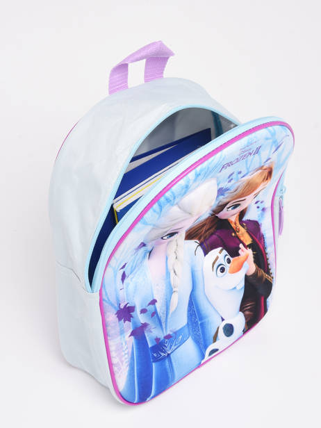 1 Compartment  Backpack Frozen Blue find the way 342 other view 3