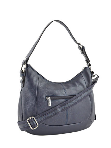 Hobo Bag Confort Leather Hexagona Blue confort 464779 other view 3