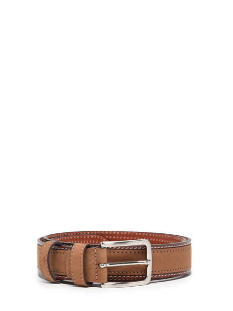 Ceinture Homme Ajustable Jean Petit prix cuir Marron belt 3709-35